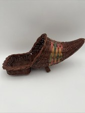 Vintage wicker cornucopia for sale  Hudson