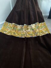Brown velour door for sale  UK