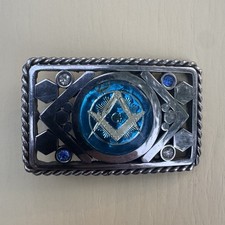 Freemason belt buckle for sale  Cape Girardeau