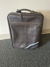 Mala de mão Coach pequena assinatura marrom COACH Travel, usado comprar usado  Enviando para Brazil