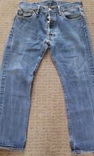 Levis jeans 501 for sale  LEICESTER