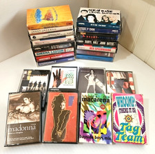 Pop Rock Cassette 23 Tape Lot 70s 80s 90s Madonna Janet Whitney Macarena Hootie comprar usado  Enviando para Brazil