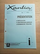 (343A) Manuel d'atelier CITROEN Xantia - Présentation, Xantia V6 Activa. comprar usado  Enviando para Brazil