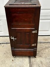 antique oak ice box for sale  Conroe