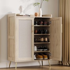 Rattan shoe cabinet for sale  Ashford