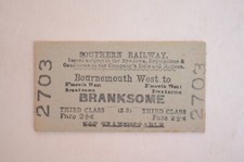 Railway ticket southern for sale  BANBURY