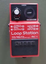 Usado, Pedal looper de efeitos de guitarra Boss RC-1 estação loop comprar usado  Enviando para Brazil