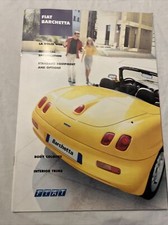 Fiat barchetta technical for sale  SHEFFIELD