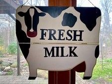 Cow sign decor for sale  Erie