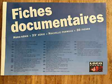 Fiches documentaires série d'occasion  Lorient