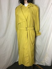 Trench coat jaune d'occasion  Chabeuil