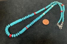 Blockturquoise bead coral for sale  La Puente