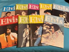 Elvis monthly mags for sale  COVENTRY