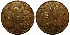 Médaille zola dreyfus usato  Italia