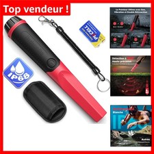 Détecteur métaux rouge d'occasion  Matha