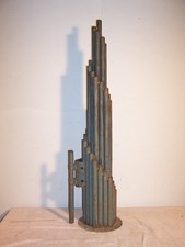 Usado, Tubos de caliope a vapor apito de escape caldeira espiral arte industrial vintage 36" comprar usado  Enviando para Brazil