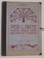 Per arte. rivista usato  Bologna