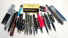 Usado, Caneta-tinteiro vintage Sheaffer Esterbrook Parker lápis mecânico Wahl prata comprar usado  Enviando para Brazil