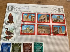 Sharjah stamps page for sale  BEXHILL-ON-SEA