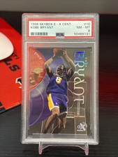 Kobe Bryant 1998-1999 Skybox E-X Century Los Angeles Lakers PSA 8, usado comprar usado  Enviando para Brazil