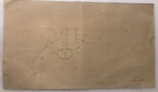 Antico disegno inchiostro usato  Lecce