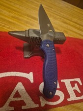 Spyderco knife blue for sale Spyderco knife blue for sale  Savannah