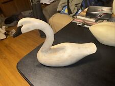 Carved wooden swan for sale  Greenville