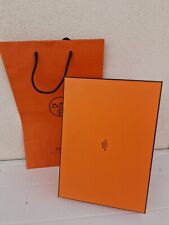 Hermès orange empty usato  Roma