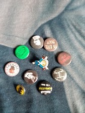 Punk badges joblot for sale  KIRKCALDY