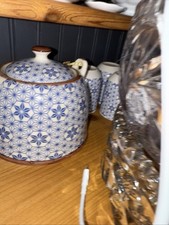 Vintage blue white for sale  SOUTH SHIELDS