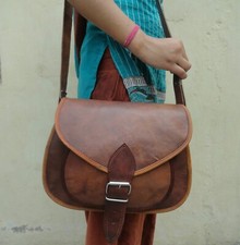 Leather satchel bag for sale  WALSALL