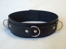 Real leather collar for sale  UK