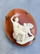 Cameo spilla vintage usato  Brescia