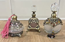 Perfume bottle bejeweled for sale  BRAINTREE