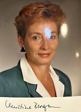 Autogramm christine bergmann gebraucht kaufen  Gundelfingen