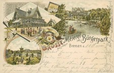 Ansichtskarte bremen 1896 gebraucht kaufen  Eggenstein-Leopoldshafen