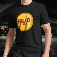 Camiseta Skol lager logotipo ativo tamanho engraçado moda camiseta americana comprar usado  Enviando para Brazil