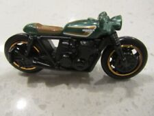 Honda CB750 2021 Hot Wheels café verde 1:64 diecast motocicleta de carreras de juguete segunda mano  Embacar hacia Argentina