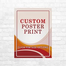 Custom poster printing for sale  South Gate