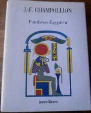 Champollion panthéon égyptie d'occasion  Blainville-sur-l'Eau