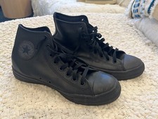 Sapatos/botas unissex converse, Chuck Taylor All Star couro Hi-Top (novas em folha), usado comprar usado  Enviando para Brazil