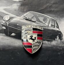 Genuine porsche badge for sale  LUTON