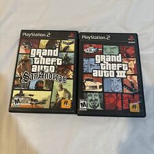 Grand Theft Auto San Andreas com Manual e Pôster + Grand Theft Auto 3 com Manual comprar usado  Enviando para Brazil