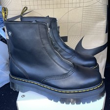 NOVAS Botas Plataforma Masculinas Dr. Martens Jetta Couro Preto com Zíper Tamanho 14 comprar usado  Enviando para Brazil