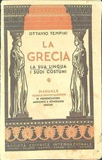 Grecia tempini ottavio usato  Italia