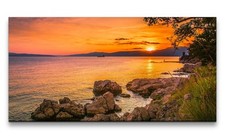 120x60cm leinwandbild sonnenun gebraucht kaufen  Jena