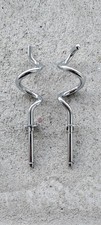 Vintage SUNBEAM Chrome Mixmaster Mixer Ganchos de Massa de Substituição, 7" L x 2" com, PO! comprar usado  Enviando para Brazil