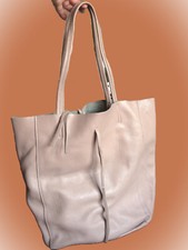 Tasche einkaufstasche leder gebraucht kaufen  Aglasterhausen