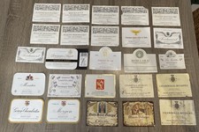 Lot étiquettes vin d'occasion  Losne