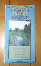 Mapa de remeros Adirondack para viaje en canoa y kayak impermeable 3ª edición 2003 segunda mano  Embacar hacia Mexico